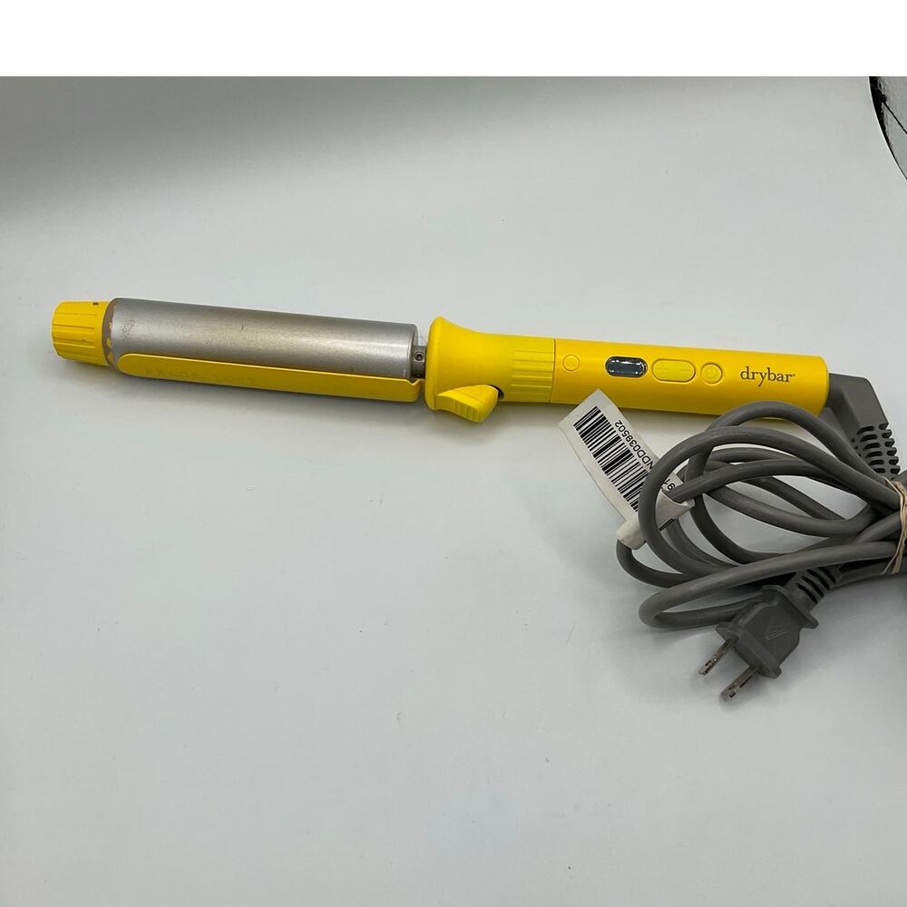 Drybar Curling Iron 1.25" Barrel - Yellow/Gray